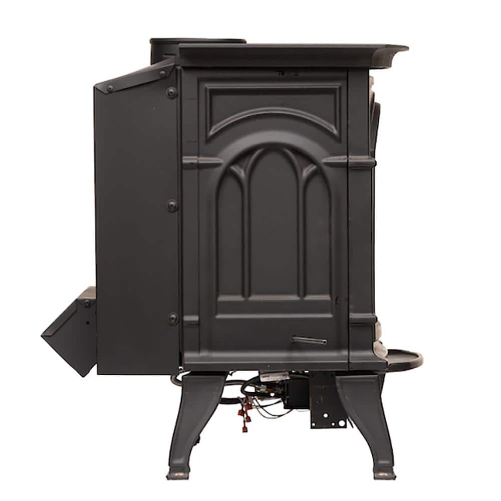 Ashley Hearth Products 23,500 BTU Vented Dual Fuel Cast Iron Gas Stove Heater AG23