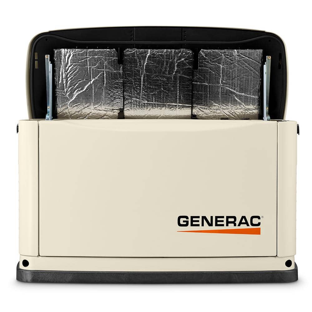 Generac Guardian 20,000-Watt (LP) / 18,000-Watt (NG) Air-Cooled Whole House Generator with Wi-Fi and 200-Amp Transfer Switch 7039
