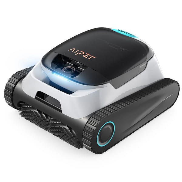 AIPER Scuba N1 Plus Robotic Pool Vacuum for In/Above-ground Pool Floor, Wall, Waterline-White Scuba N1 Plus