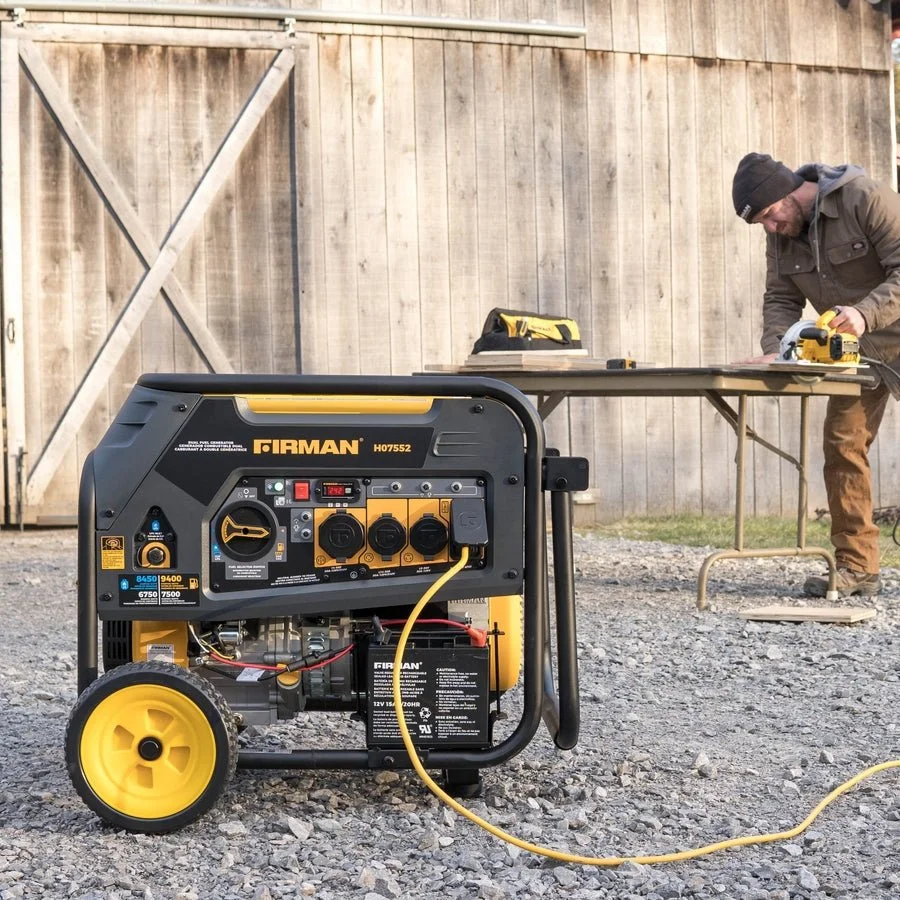 Firman H07552 9400W Dual Fuel Generators