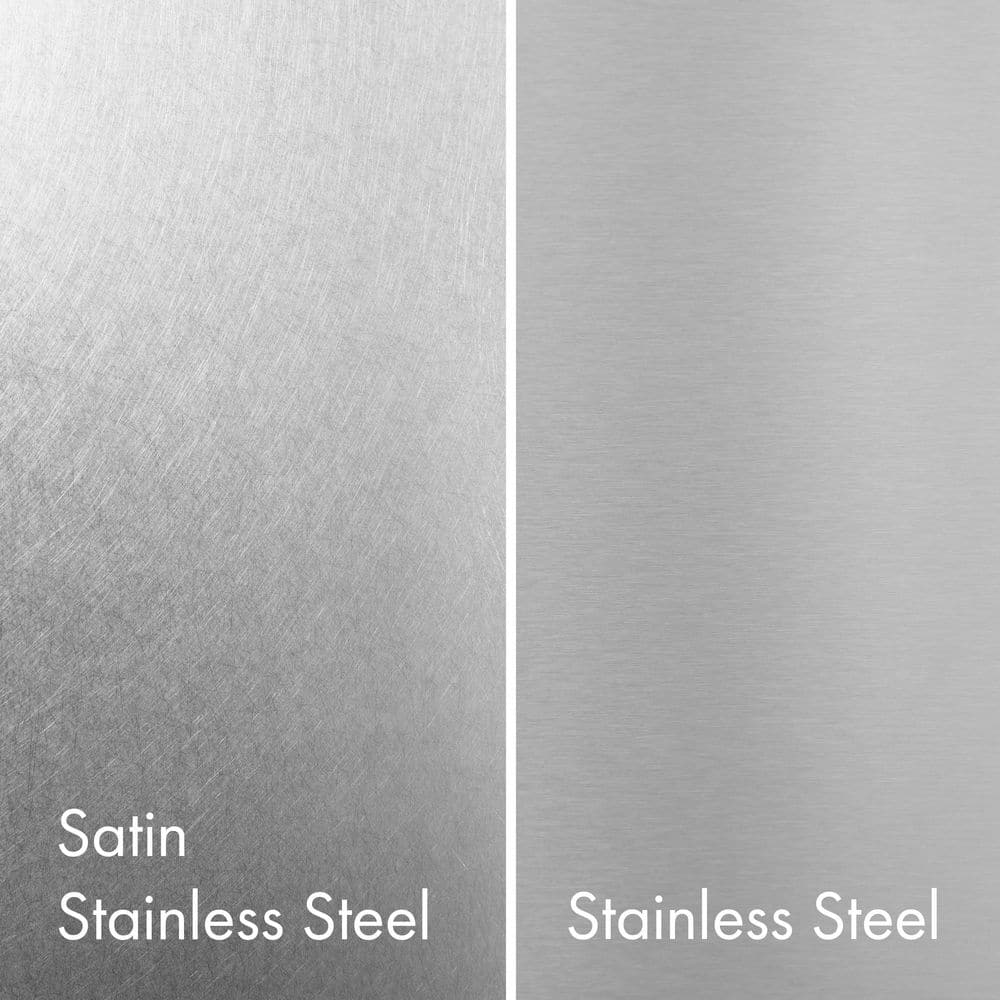 ZLINE Kitchen and Bath 30 in. Legacy Dual Fuel Range with 4 Burner Gas Cooktop and Electric Convection Oven in Satin Stainless Steel RAS-SN-30