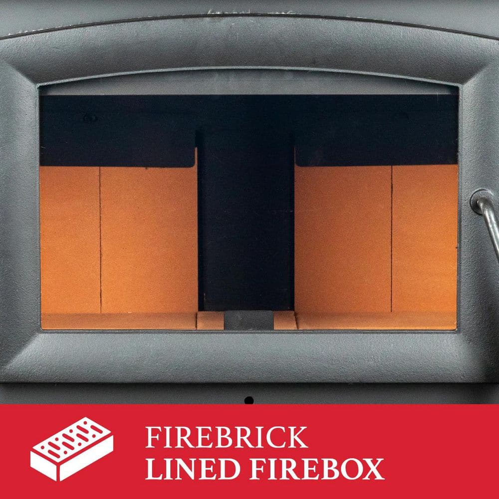 Ashley Hearth Products 2,500 sq. ft. Wood-Burning Stove - 2020 EPA Certified AW2520E-P
